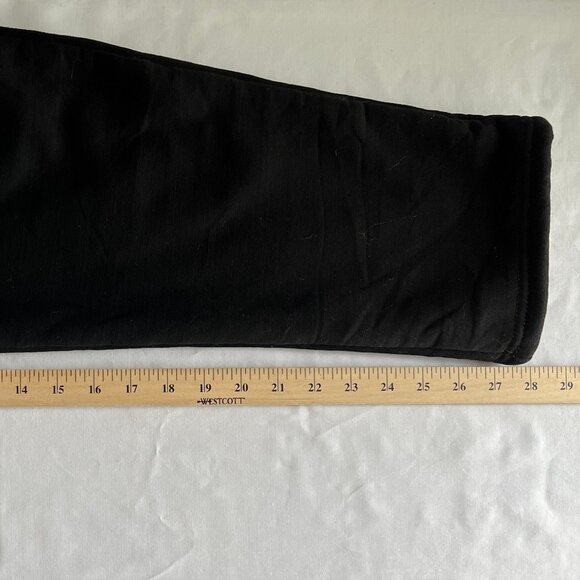 Sherpa Lined Black Joggers Sweatpants for Women, Size XL, Like New! - Picture 13 of 13